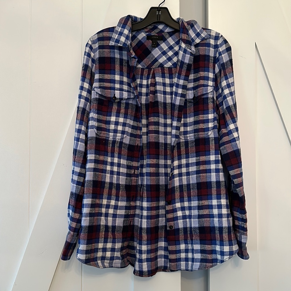 J Crew flannel button down